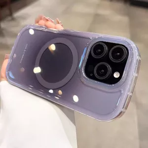 Ốp lưng cứng hình bầu dục tương thích với iPhone 12 pro max 13 pro max 14 pro max 15 pro max 16 pro max 17pro max