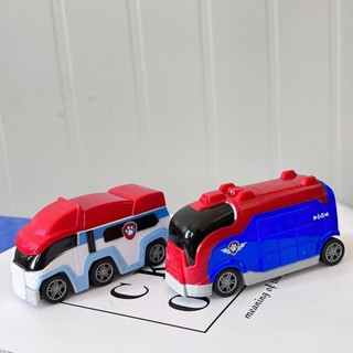 Bộ mô hình xe Toy Paw Patrol Tuck và Ella Pull Back Đồ chơi trẻ em