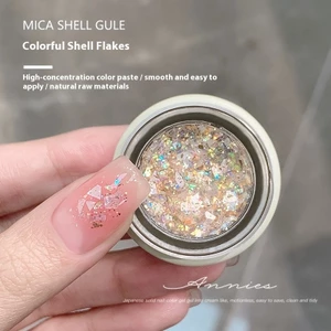 ANNIES Shell Gel Aurora Màu Trong Suốt Sequin Sơn Móng Tay 8g Chịu Nhiệt Độ Cao Lâu Dài Dễ Dàng Phù Hợp Thích Hợp Cho DIY