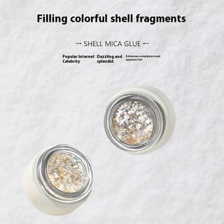 ANNIES Ngọc Trai Sequin Sơn Móng Tay Keo Aurora Mica Vỏ Keo Đóng Hộp Đá Trong Suốt 8g