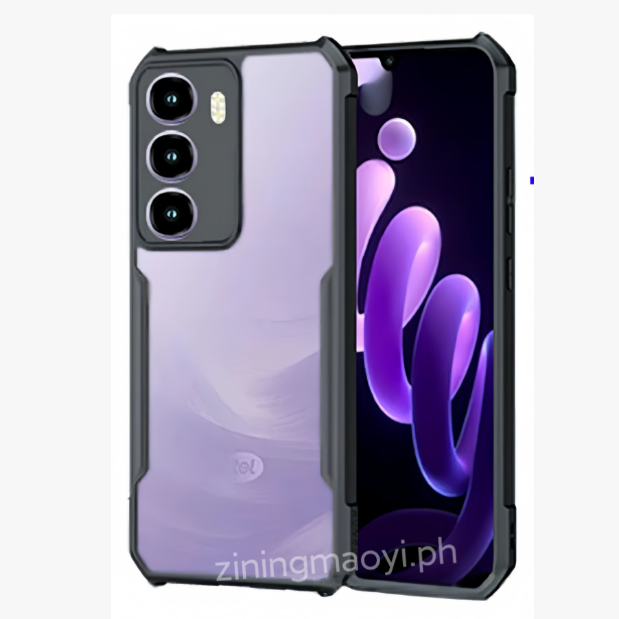 Ốp Điện Thoại Chống Sốc 4in1 Itel City 100 Cho Itel A90 A80 A70 A50 Riêng Tư Gốm Phim Và Ống Kính Phim Và Mặt Sau