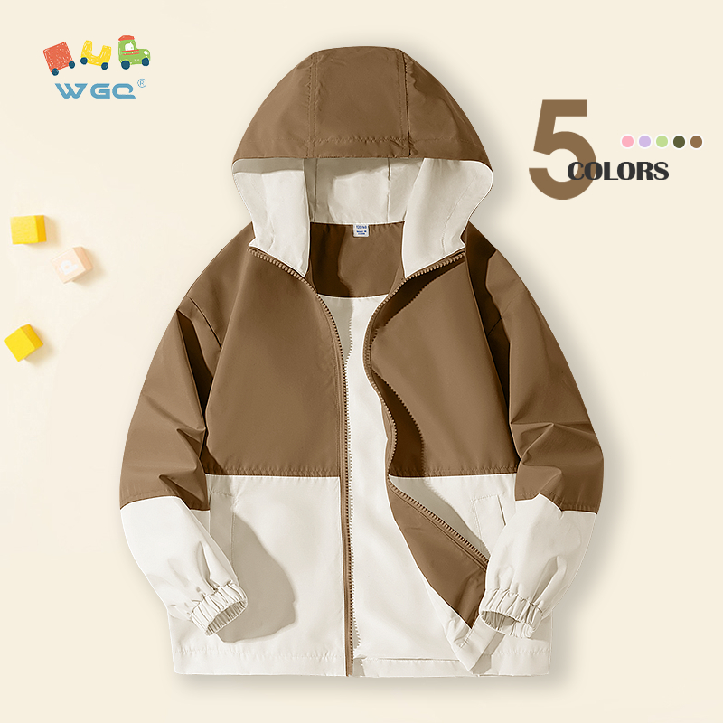 Áo khoác Hoodie cho bé trai, Thích hợp cho thể thao ngoài trời, Áo khoác đa chức năng ấm áp chống gió chống nước