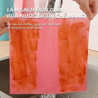 SEAMETAL Car Polyester Cotton Hand Torn Khăn Sử Dụng Kép Khô Ướt Microfiber Làm Dày Nước Nạp Bền Làm Sạch