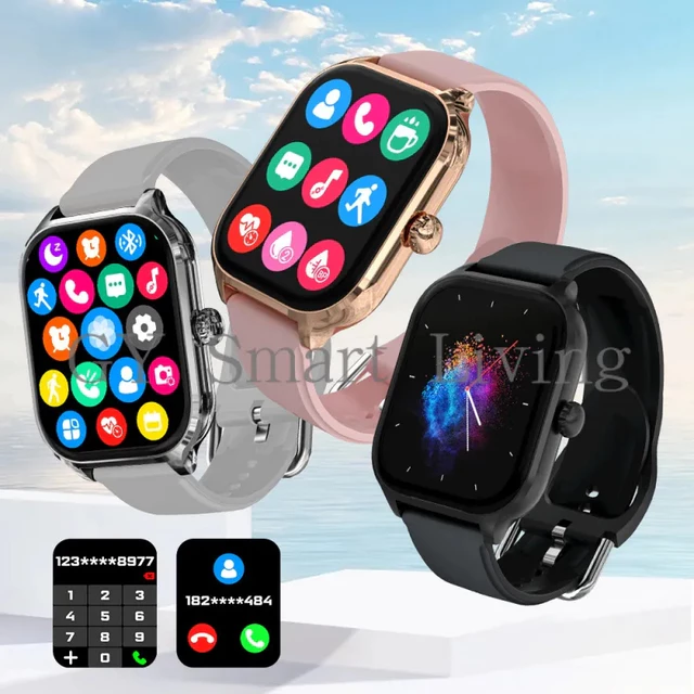 Đồng hồ thông minh mới nhất H9 Promax Đồng hồ thể thao nam Nhận màn hình cảm ứng / Cuộc gọi kỹ thuật số Âm nhạc Bluetooth Nhịp tim / Đồng hồ bấm giờ theo dõi huyết áp