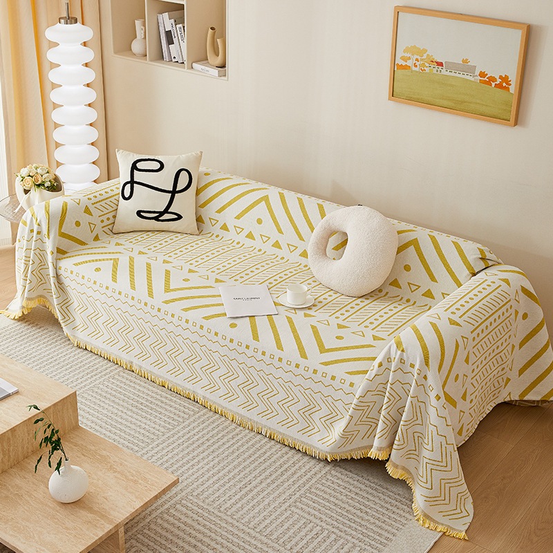Vỏ bọc ghế sofa, Đa chức năng hiện đại chống trượt Chenille Sofa Chăn-Pet Bảo vệ, Thích hợp cho ghế sofa hình chữ L