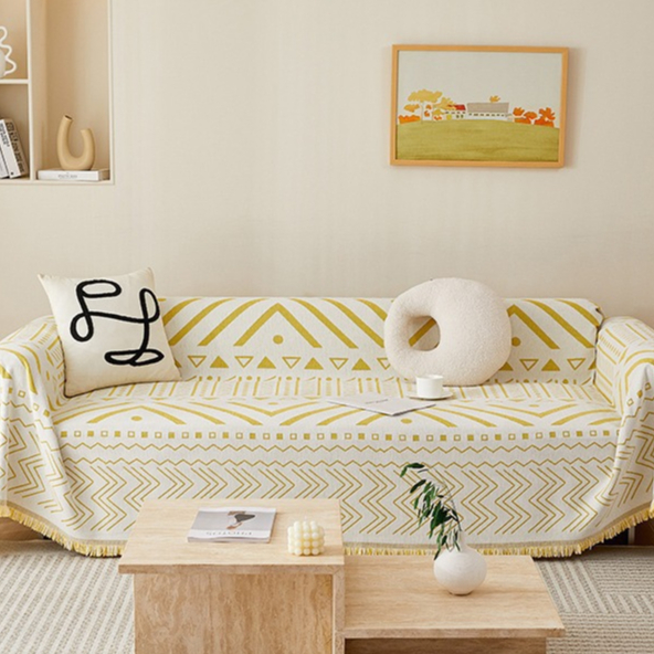 Vỏ bọc ghế sofa, Đa chức năng hiện đại chống trượt Chenille Sofa Chăn-Pet Bảo vệ, Thích hợp cho ghế sofa hình chữ L