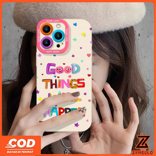 Ốp lưng cho OPPO Reno15F Reno14F Reno14 Pro Reno 13F Reno13 Pro Reno12 F Reno 11F Reno10 Reno8Z Reno7Z Reno8T Reno5 Reno4 Reno6z Cầu vồng đơn giản Vỏ điện thoại TPU chống sốc văn bản TỐT