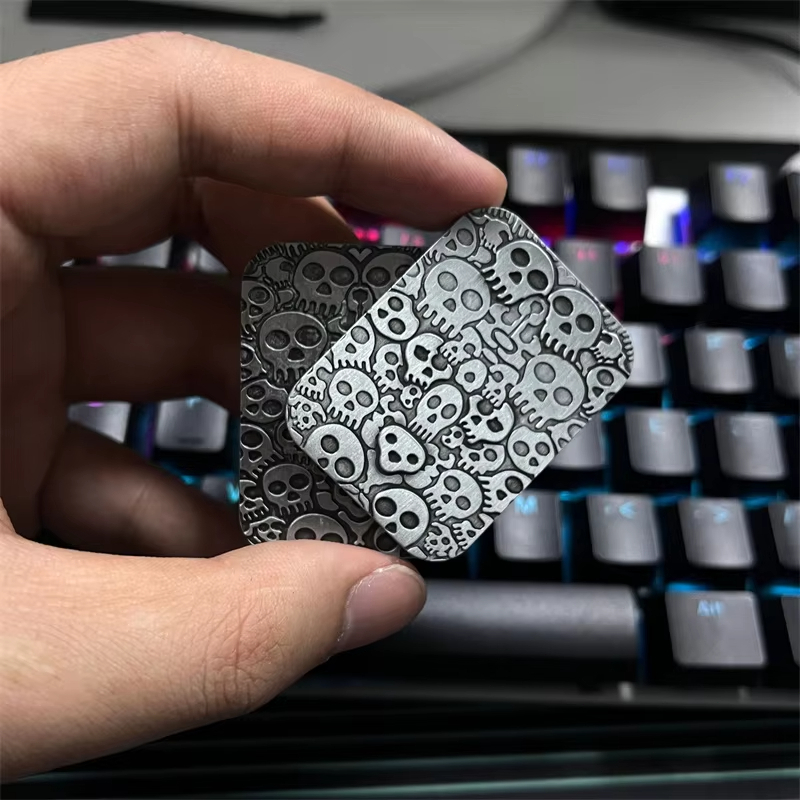 1 Máy Tính EDC Đẩy Thanh Trượt Kim Loại Fidget Chống Căng Thẳng Đồ Chơi Người Lớn Ngón Tay Spinner Poker Giảm Lo Âu Đồ Chơi Di Động Pop Từ Thanh Trượt Trò Chơi