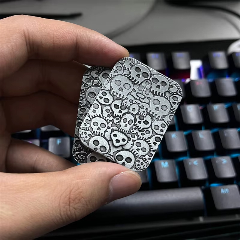 1 Máy Tính EDC Đẩy Thanh Trượt Kim Loại Fidget Chống Căng Thẳng Đồ Chơi Người Lớn Ngón Tay Spinner Poker Giảm Lo Âu Đồ Chơi Di Động Pop Từ Thanh Trượt Trò Chơi