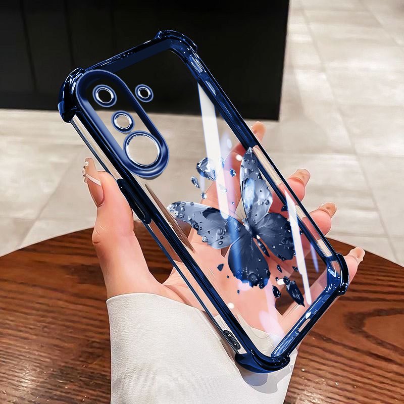 Vỏ YBD Cho Samsung Galaxy A17 A27 A13 A04S A05S F14 A14 A15 A16 4G 5G Dây Nơ Rỗng Chống Rơi Thả Bảo Vệ Toàn Diện Ốp điện thoại