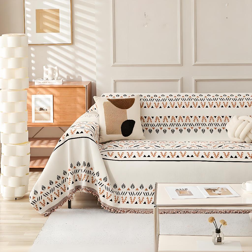 Vỏ bọc ghế sofa, Đa chức năng hiện đại chống trượt Chenille Sofa Chăn-Pet Bảo vệ, Thích hợp cho ghế sofa hình chữ L
