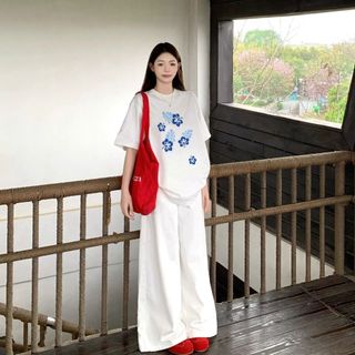 Áo Thun Nữ Oversize Baggy Cotton Phong Cách Thời Trang Hiện Đại