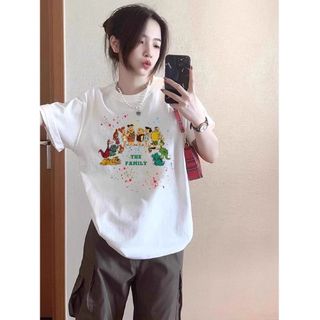 Áo thun nữ oversize 100% cotton, thiết kế baggy trendy cho mọi dịp