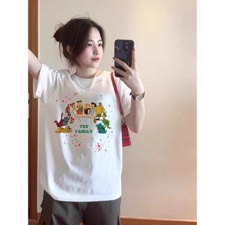 Áo thun nữ oversize 100% cotton, thiết kế baggy trendy cho mọi dịp