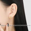 Bông tai titan cao cấp không gỉ mạ vàng 24k hình cỏ 4 lá may mắn nhiều kiểu dáng trẻ trung