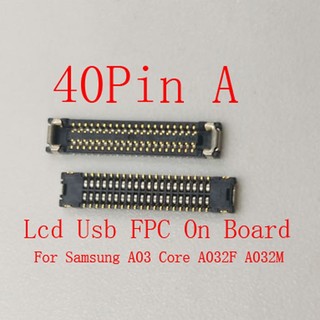 1-10 Cái Màn Hình Lcd Đầu Nối FPC Cắm Usb Cho Samsung Galaxy A03 Core A032F A11 M11 A115F Sạc 30 34 40 Pin A115A / U Flex Jack Liên Hệ