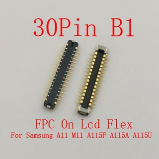 1-10 Cái Màn Hình Lcd Đầu Nối FPC Cắm Usb Cho Samsung Galaxy A03 Core A032F A11 M11 A115F Sạc 30 34 40 Pin A115A / U Flex Jack Liên Hệ