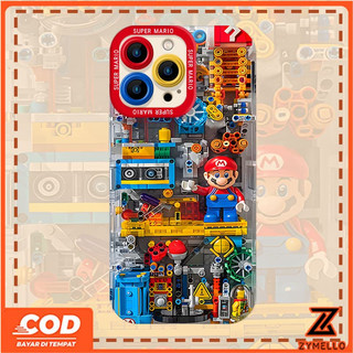 Ốp Lưng Cho OPPO Reno 16 Reno 15F Reno14F Reno 13F Reno12 F Reno 11F Reno10 Reno8Z Reno7Z Reno8T Reno5 Reno4 Reno6z Hoạt Hình Dễ Thương Cơ Lego Mario Vỏ Điện Thoại TPU Chống Sốc