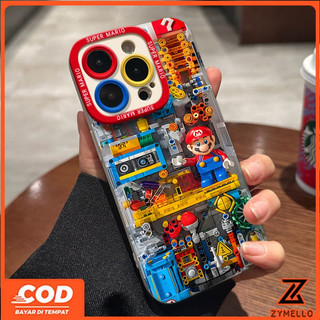 Ốp Lưng Cho OPPO Reno 16 Reno 15F Reno14F Reno 13F Reno12 F Reno 11F Reno10 Reno8Z Reno7Z Reno8T Reno5 Reno4 Reno6z Hoạt Hình Dễ Thương Cơ Lego Mario Vỏ Điện Thoại TPU Chống Sốc