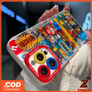 Ốp Lưng Cho OPPO Reno 16 Reno 15F Reno14F Reno 13F Reno12 F Reno 11F Reno10 Reno8Z Reno7Z Reno8T Reno5 Reno4 Reno6z Hoạt Hình Dễ Thương Cơ Lego Mario Vỏ Điện Thoại TPU Chống Sốc
