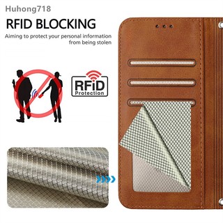 Dành Cho OPPO Find X8 X8S Reno 14 14F K13 Turbo A3 A5i A5 Pro A5X A3X 4G 5G Vỏ Điện Thoại Da PU RFID Chặn Gấp Khe Cắm Thẻ Lật