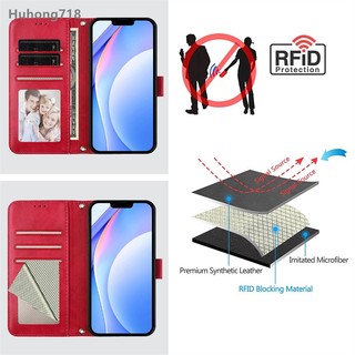 Dành Cho ZTE Blade A36 A56 A53 Pro A35E Axon 40 SE V40S A76 V70 Max Vita A52 Lite 4G 5G Nubia Neo 3 GT Z70 Z70S Z60 Ultra Design Red Magic 10 Air Music 2 Ốp Lưng Ví Da Flip Cover