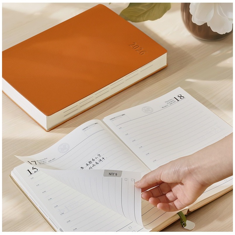 2026 Người lập kế hoạch Văn phòng phẩm Sổ tay và Tạp chí A6 / A5 / A4 Nhật ký Notepad Sách phác thảo hàng ngày Sách phác thảo giải phóng mặt bằng