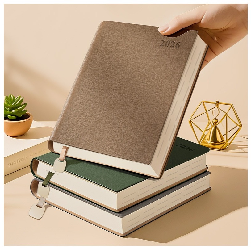 2026 Người lập kế hoạch Văn phòng phẩm Sổ tay và Tạp chí A6 / A5 / A4 Nhật ký Notepad Sách phác thảo hàng ngày Sách phác thảo giải phóng mặt bằng
