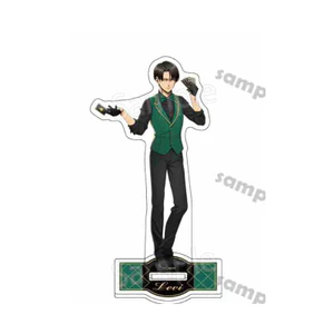Attack on Titan Acrylic Stand Eren Levi Hange Poker Style Fan-made Anime Hình Sưu Tập Dành Cho Người Hâm Mộ