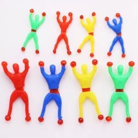 Mô Hình [10 MÓN]  Nhân Vật Leo Núi & Leo Tường Đầy Màu Sắc - Siêu Anh Hùng Spider-Man Bám Tường Ngộ Nghĩnh - Đồ Chơi Tran