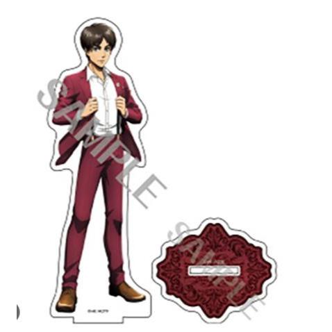 Attack on Titan Suit Style Acrylic Stand - Eren Live Erwin Hange Anime Hình Sưu Tập Fan Art
