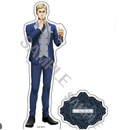 Attack on Titan Suit Style Acrylic Stand - Eren Live Erwin Hange Anime Hình Sưu Tập Fan Art