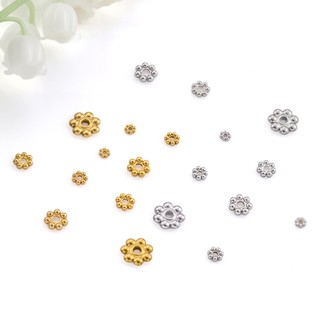 Phụ kiện trang sức hạt mạ vàng 18K không gây dị ứng cho vòng tay DIY
