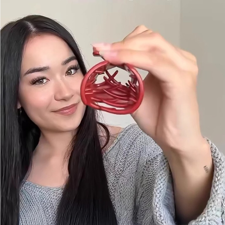 Kẹp tóc silicon mềm mại cho nữ, an toàn và thời thượng - Phù hợp cho học sinh