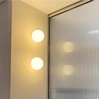 AIMI Đèn Tường Thủy Tinh Đèn Led Tròn Hiện Đại Trang Trí Nhà Cửa Thích Hợp Cho Phòng Khách Phòng Ăn Phòng Ngủ Đầu Giường Cầu Thang