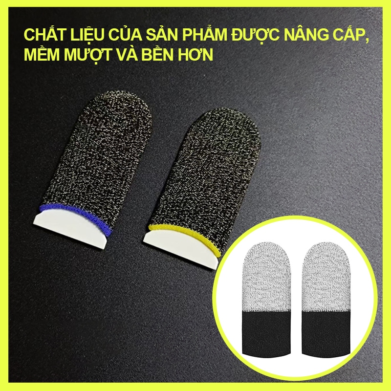Găng tay trò chơi PUBG, FF, Găng tay Liên minh huyền thoại, Găng tay chống mồ hôi, Siêu nhạy cảm, Độ đàn hồi tốt, Sản phẩm chính hãng
