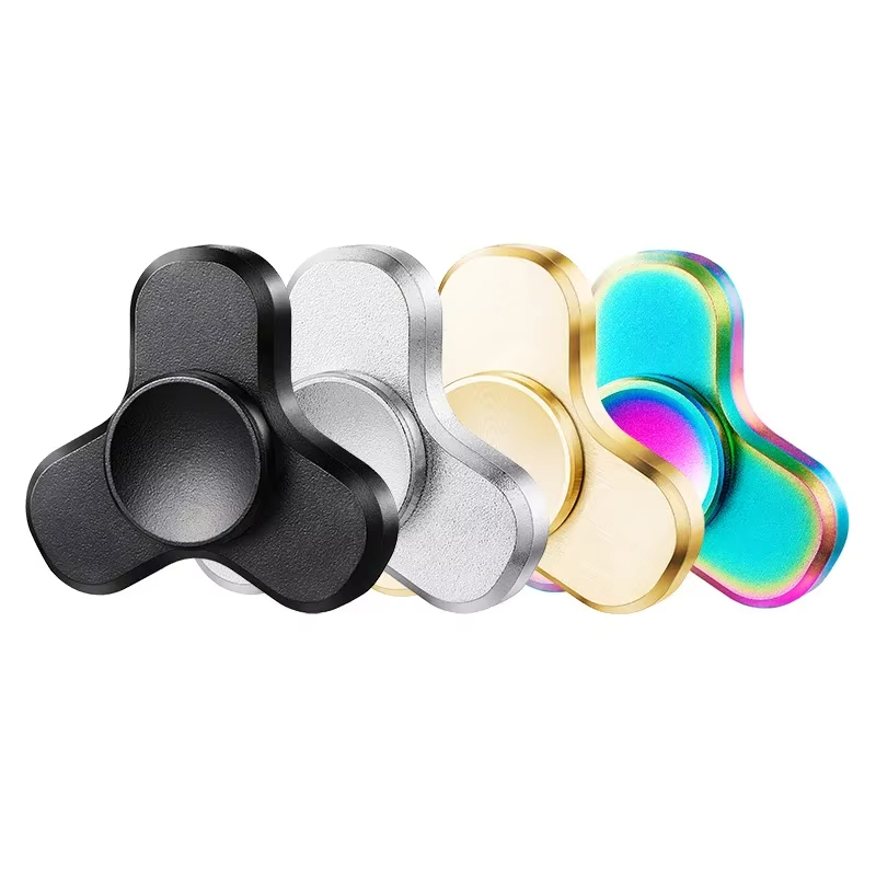 1 Máy Tính Mini Fidget Spinner Giảm Căng Thẳng Chống Căng Thẳng Đồ Chơi Giảm Căng Thẳng Hợp Kim EDC Quay Đầu Con Quay Hồi Chuyển Cho Trẻ Em ADHD