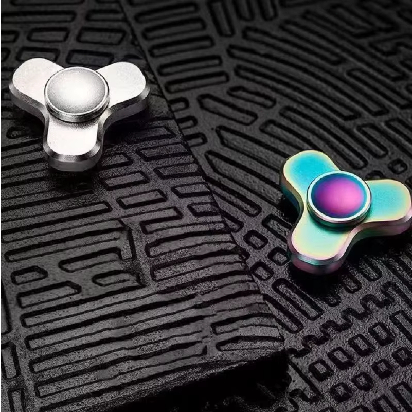 1 Máy Tính Mini Fidget Spinner Giảm Căng Thẳng Chống Căng Thẳng Đồ Chơi Giảm Căng Thẳng Hợp Kim EDC Quay Đầu Con Quay Hồi Chuyển Cho Trẻ Em ADHD