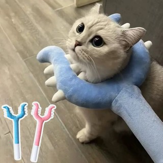 Đồ chơi cho chó mèo, Tương tác vui nhộn sang trọng tấn công Stick Catcher, Cat Teaser, Đồ chơi cho mèo Chiikawa, Cây đũa phép mèo sang trọng