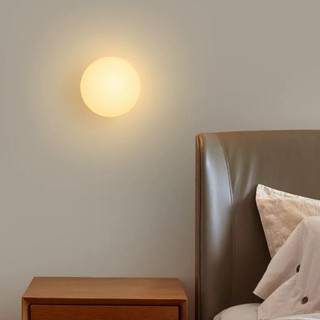 AIMI Đèn Tường Thủy Tinh Đèn Led Tròn Hiện Đại Trang Trí Nhà Cửa Thích Hợp Cho Phòng Khách Phòng Ăn Phòng Ngủ Đầu Giường Cầu Thang