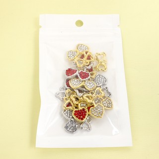 10 Chiếc Thời Trang Đỏ & Trắng Kim Cương Giả Inlay Lấp Lánh Anh Đào Quyến Rũ, Mùa Hè Sống Động Tạo Kiểu Trái Cây Hợp Kim Kẽm Mặt Dây Chuyền Cho DIY Cô Gái Ngọt Ngào Chuỗi Xương Đòn Vòng Cổ Bông Tai Móc Khóa