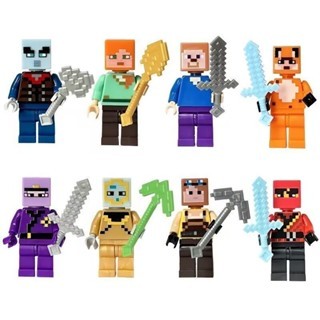 Minecraft Búp Bê Khối Xây Dựng Đồ Chơi Lập Phương Từ Đồ Chơi Xây Dựng