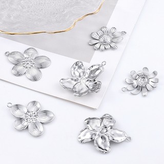 Daisy Mặt dây chuyền Vòng tay DIY chống thấm nước Vòng cổ trang sức bằng thép không gỉ