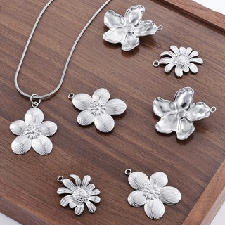 Daisy Mặt dây chuyền Vòng tay DIY chống thấm nước Vòng cổ trang sức bằng thép không gỉ