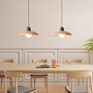 AIMI Bắc Âu Hạt Gỗ Nhà Hàng Đèn Chùm Thanh Trung Cổ Cafe Đèn Trang Trí Thích Hợp Cho Phòng Khách Phòng Ngủ Đầu Giường