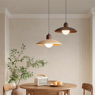 AIMI Bắc Âu Hạt Gỗ Nhà Hàng Đèn Chùm Thanh Trung Cổ Cafe Đèn Trang Trí Thích Hợp Cho Phòng Khách Phòng Ngủ Đầu Giường