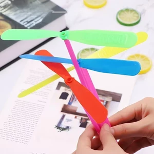 Cối xay gió chuồn bằng tre bằng nhựa quay tay -- Đồ chơi trẻ em