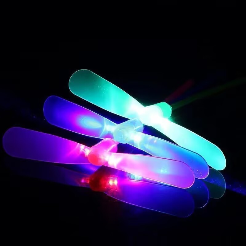 Đồ chơi cối xay gió chuồn chuồn bay có đèn led Đèn đồ chơi phát sáng