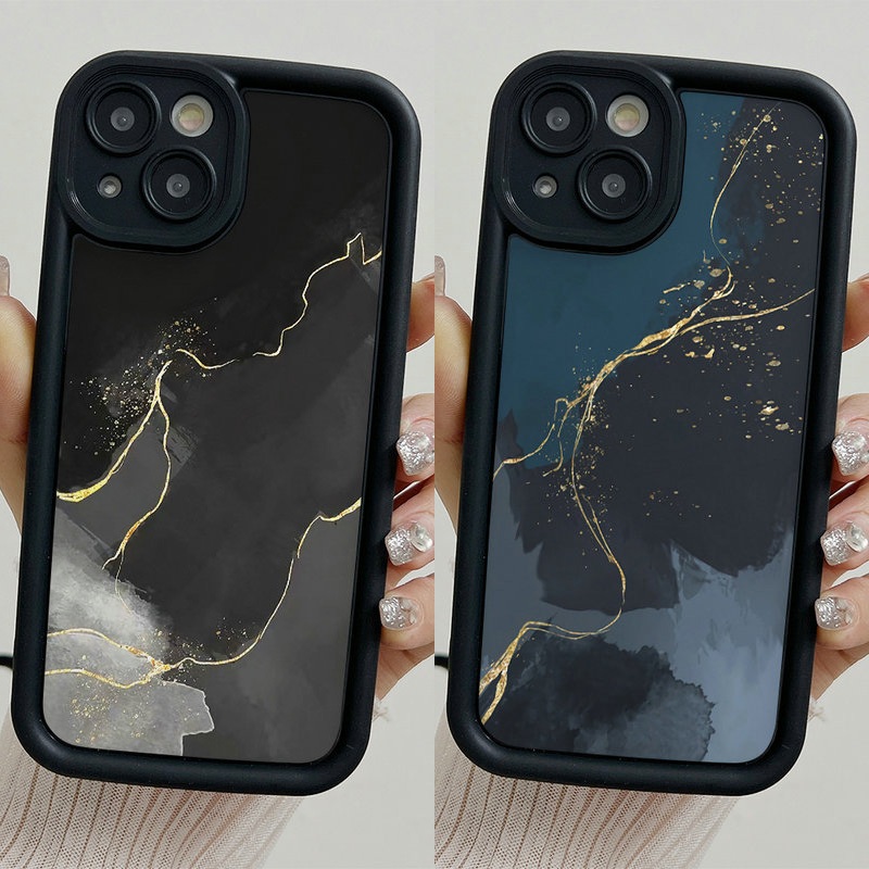 [Phiên Bản Nâng Cấp] Ốp Lưng Cho Samsung Galaxy A06 A05 A04 A03 A02 A17 A16 A15 A14 A13 A12 A26 A25 A24 A23 A22 A20 A36 A35 A34 A33 A32 Ốp Điện Thoại Mềm Màu Xám Bầu Trời Xanh