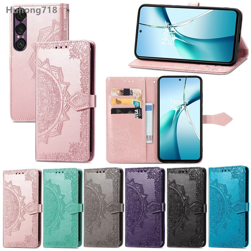 Vỏ Cho Tcl 50 XL Pro 60 SE 60R Nxtapaper P10 T-Mobile Revvl 6 7 T Điện Thoại 2 4G 5G Flip PU Da Vỏ Điện Thoại Chống Sốc Khe Cắm Thẻ Ví Giá Đỡ Ốp Lưng